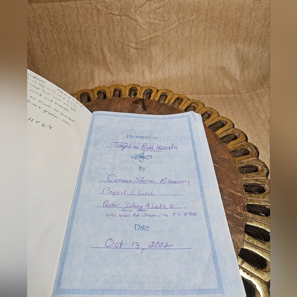 1996 Financial Breakthrough Spiritual Warfare Bible by Morris Cerullo Leather - Picture 11 of 16